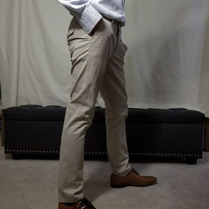 Express Men's Innovator Khaki Dress Pants W28 L30